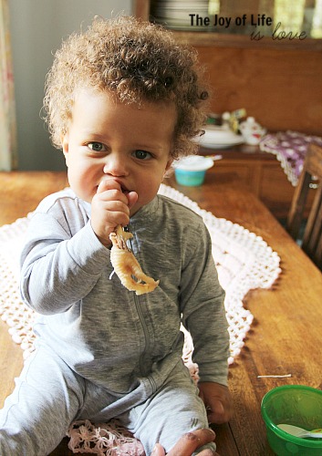 The Joy of Life is Love_Max Eats His First Chicken Foot