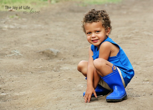 The Joy of Life is Love_Max In His Rain Boots