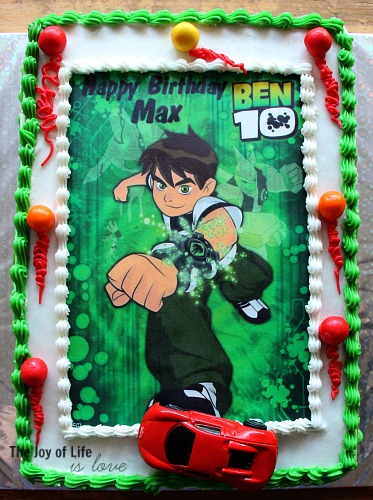 maxs-ben-ten-birthday-cake